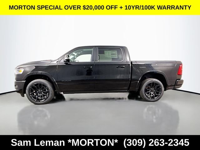 New 2026 Diamond Black Crystal Pearl-Coat Exterior Paint Ram Limited image 4