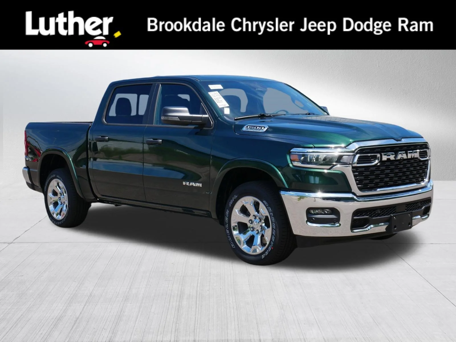 New 2026 Serrano-Green Metallic Exterior Paint RAM Big Horn image 1