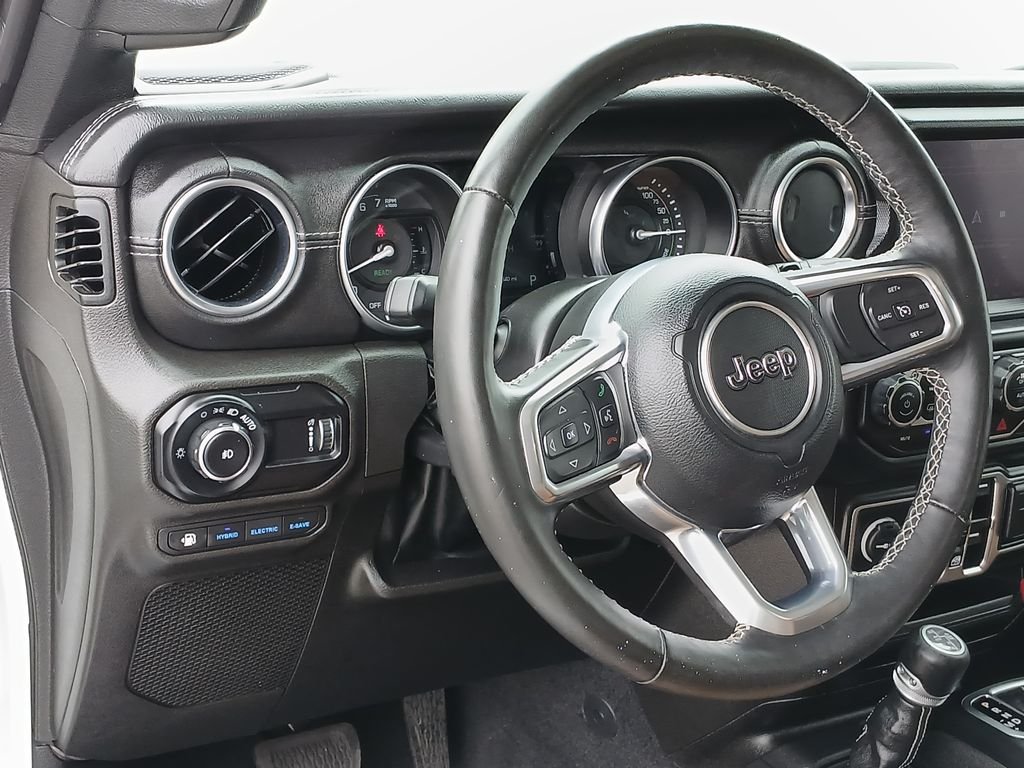 Used 2023 White Jeep Sahara 4xe image 18
