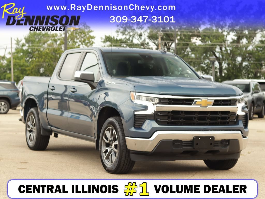Used 2024 Lakeshore Blue Metallic Chevrolet LT (2FL) image 1