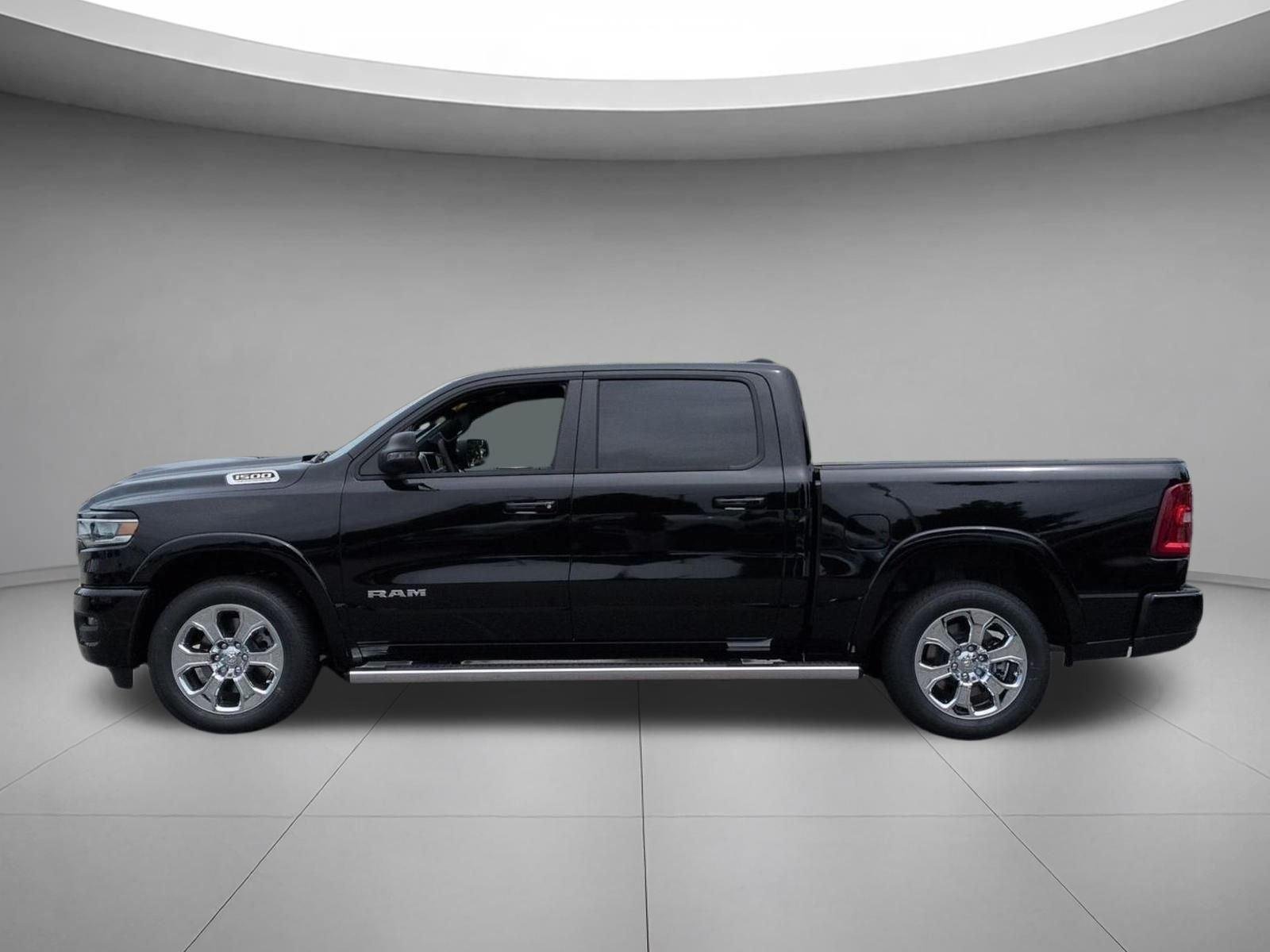 New 2026 Diamond Black Crystal Pearl-Coat Exterior Paint RAM Lone Star image 2