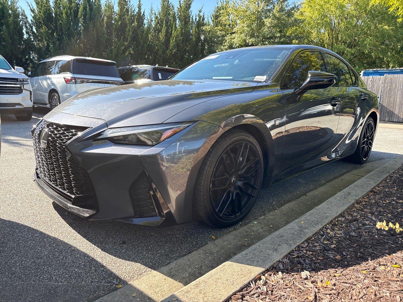 Used 2021 Cloudburst Gray Lexus IS 350 F SPORT image 1