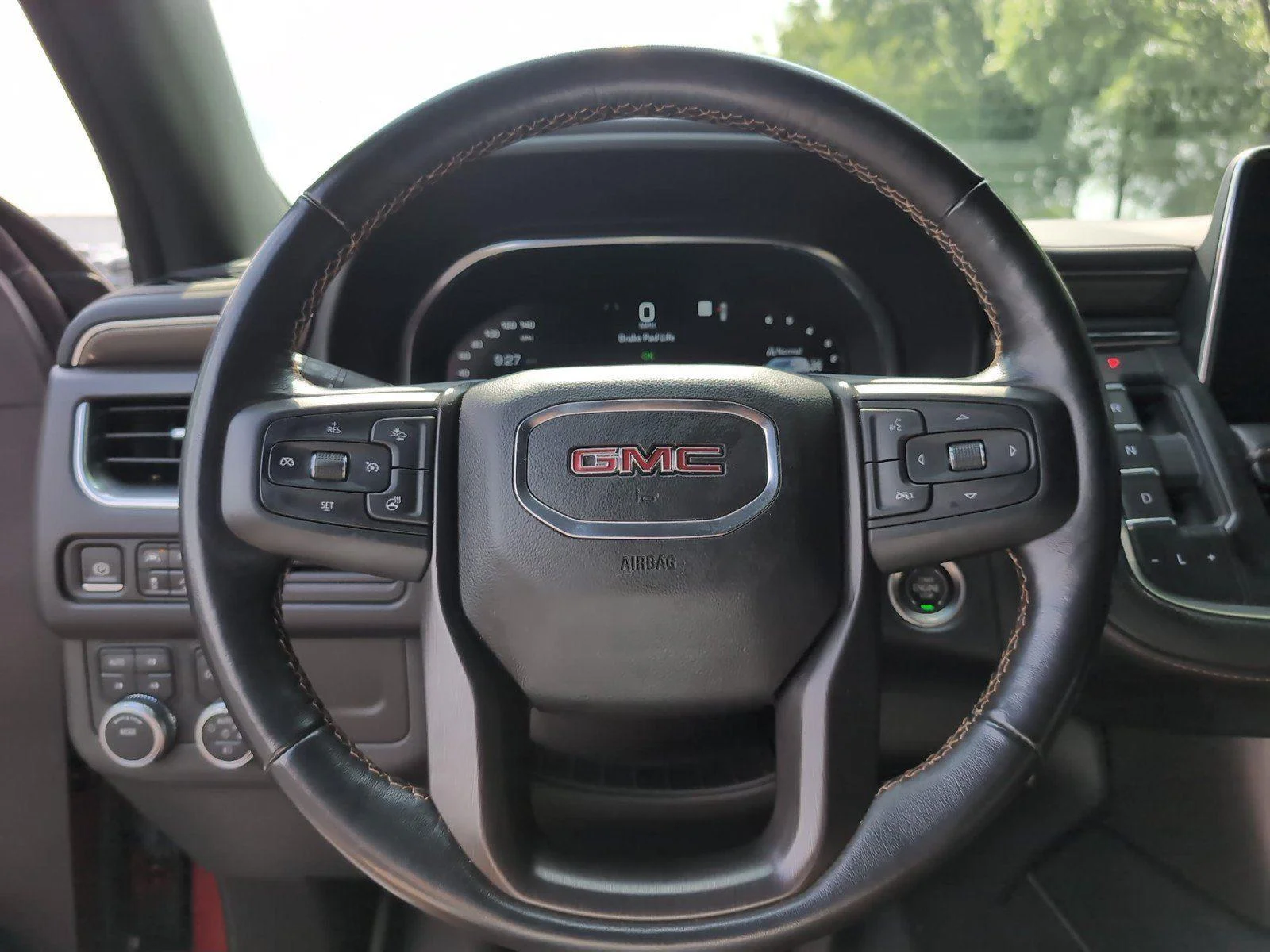 Used 2023 Volcanic Red Tintcoat GMC AT4 image 28