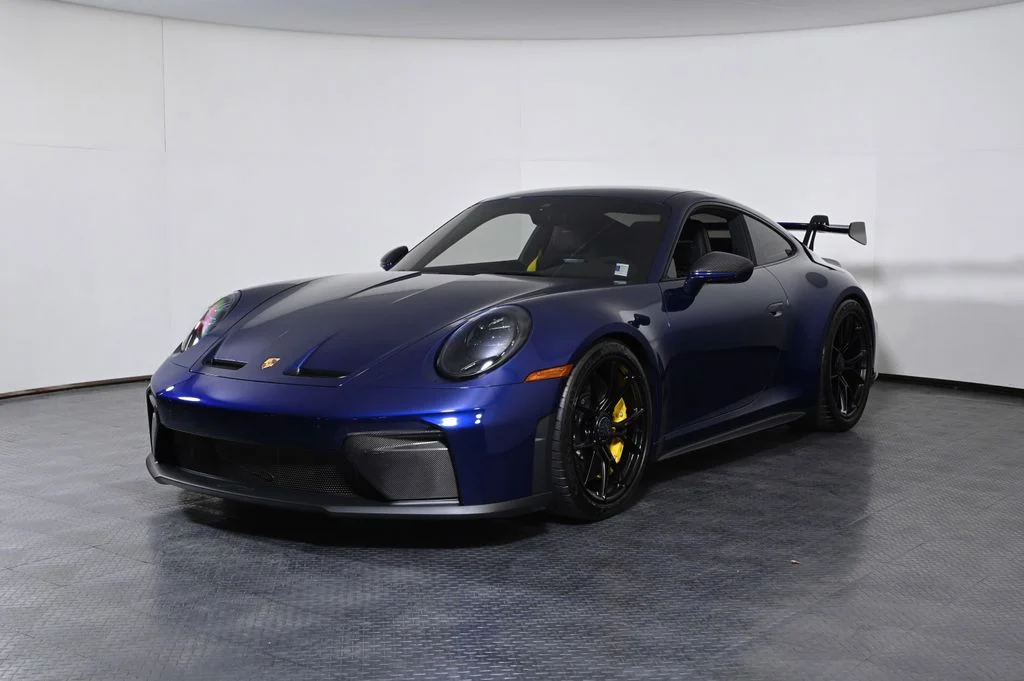 Used 2026 Gentian Blue Metallic Porsche GT3 image 1