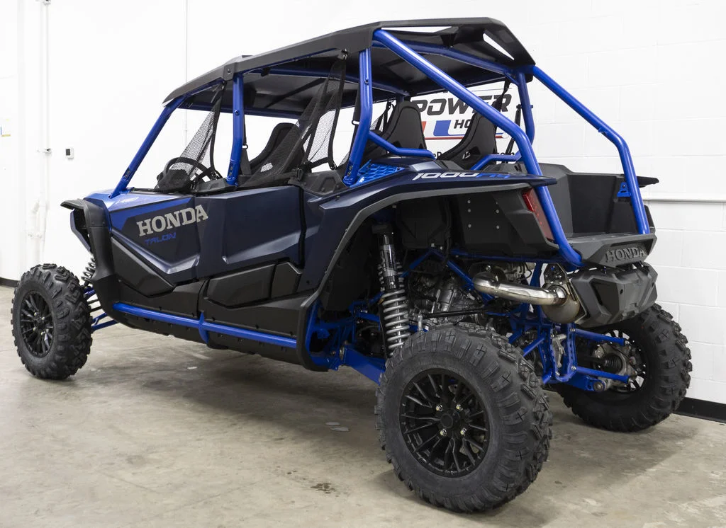 New 2025 MATTE NAVY BLUE Honda Powersports 4 FOX Live Valve image 5