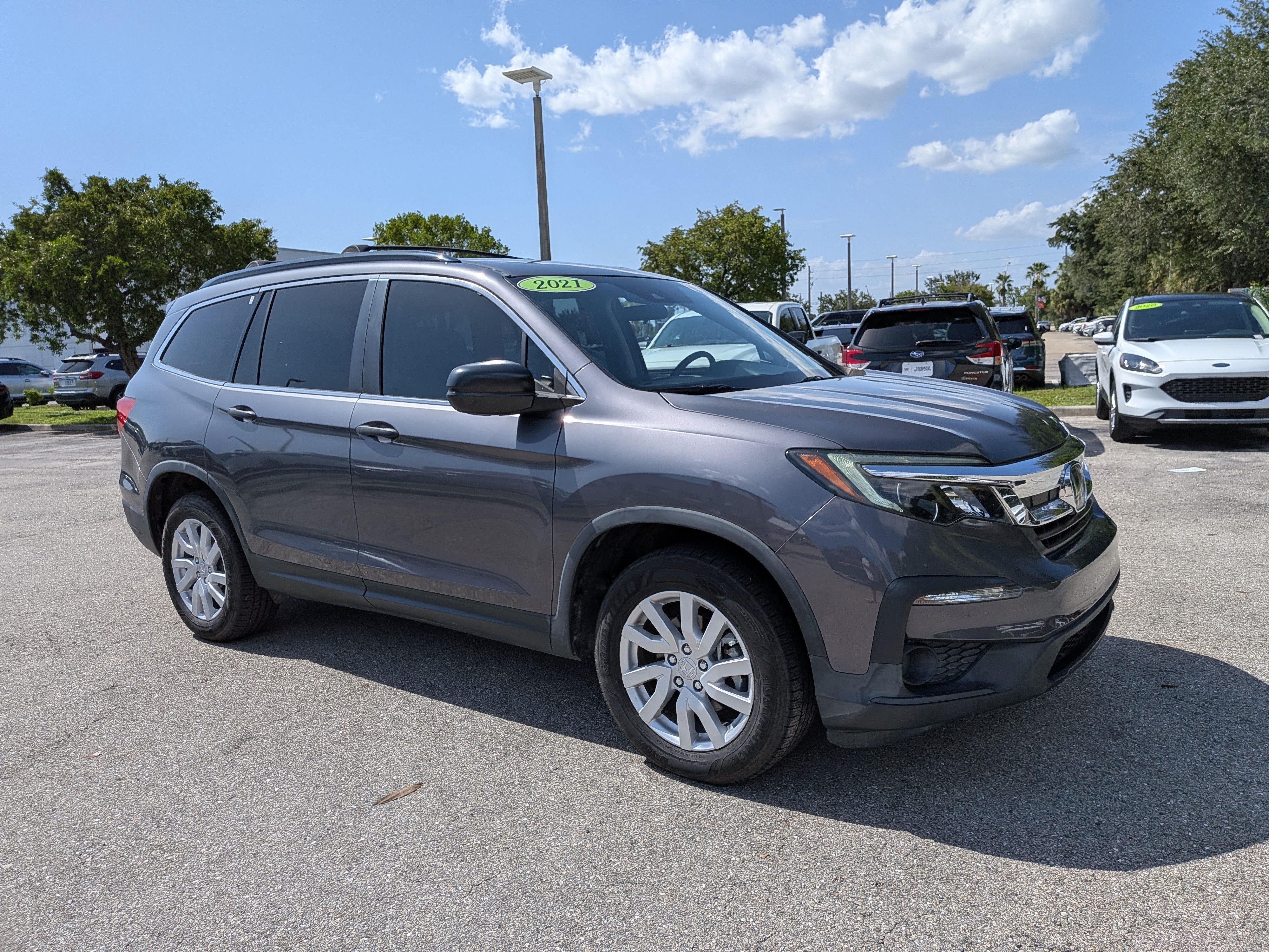 Used 2021 Modern Steel Metallic Honda LX image 2