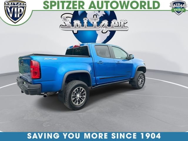 Certified Used 2021 BRIGHT BLUE METALLIC Chevrolet 4WD ZR2 image 8