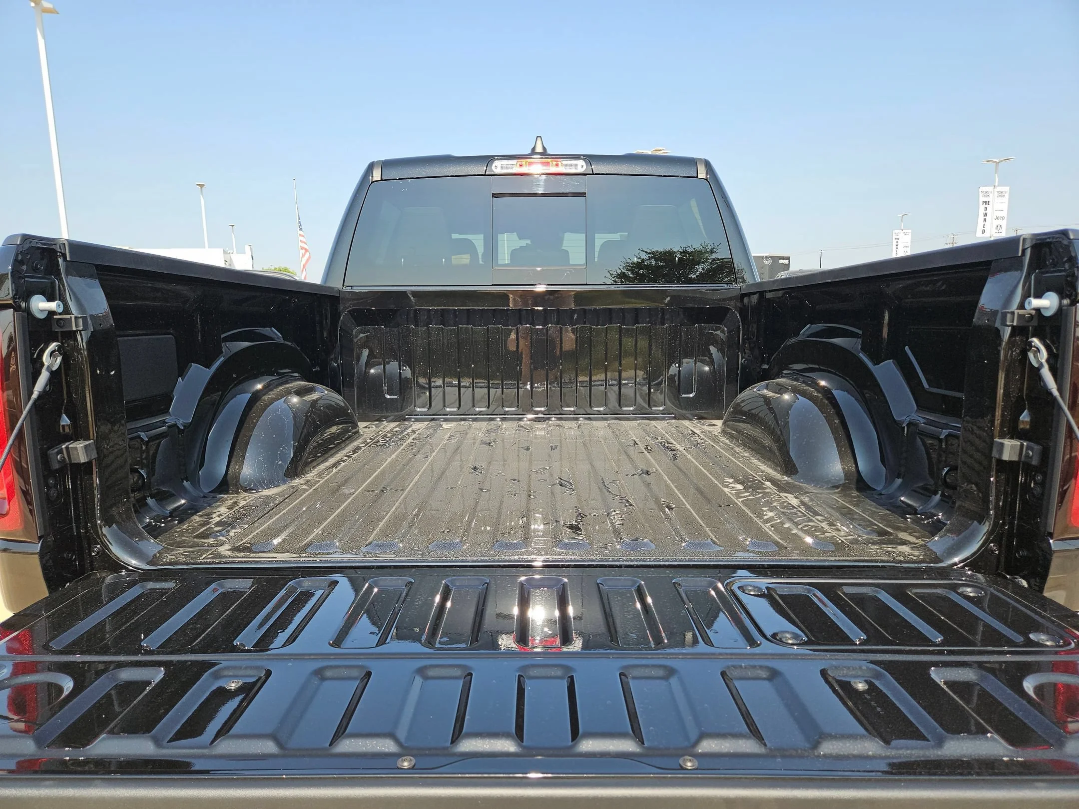 New 2027 Diamond Black Crystal Pearl-Coat Exterior Paint RAM Laramie image 19