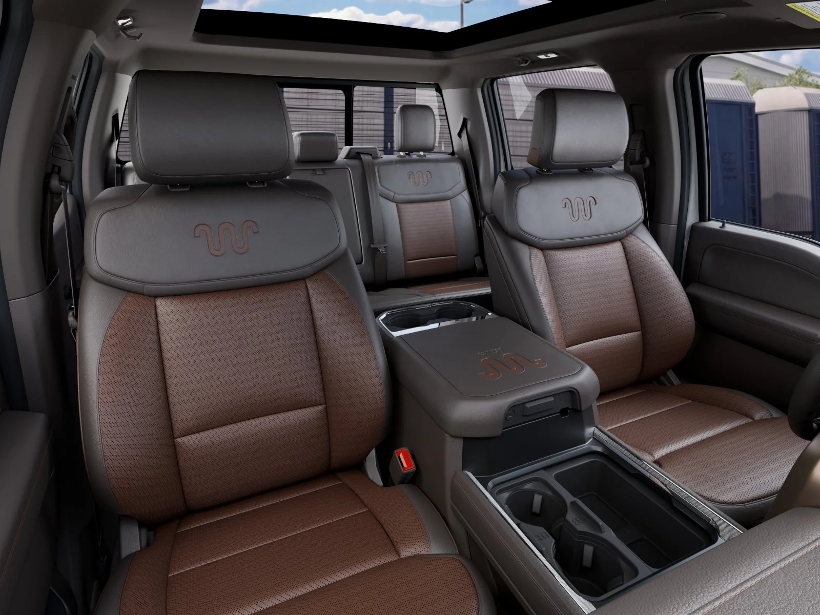 New 2027 Star White Metallic Tri-Coat Ford King Ranch image 10