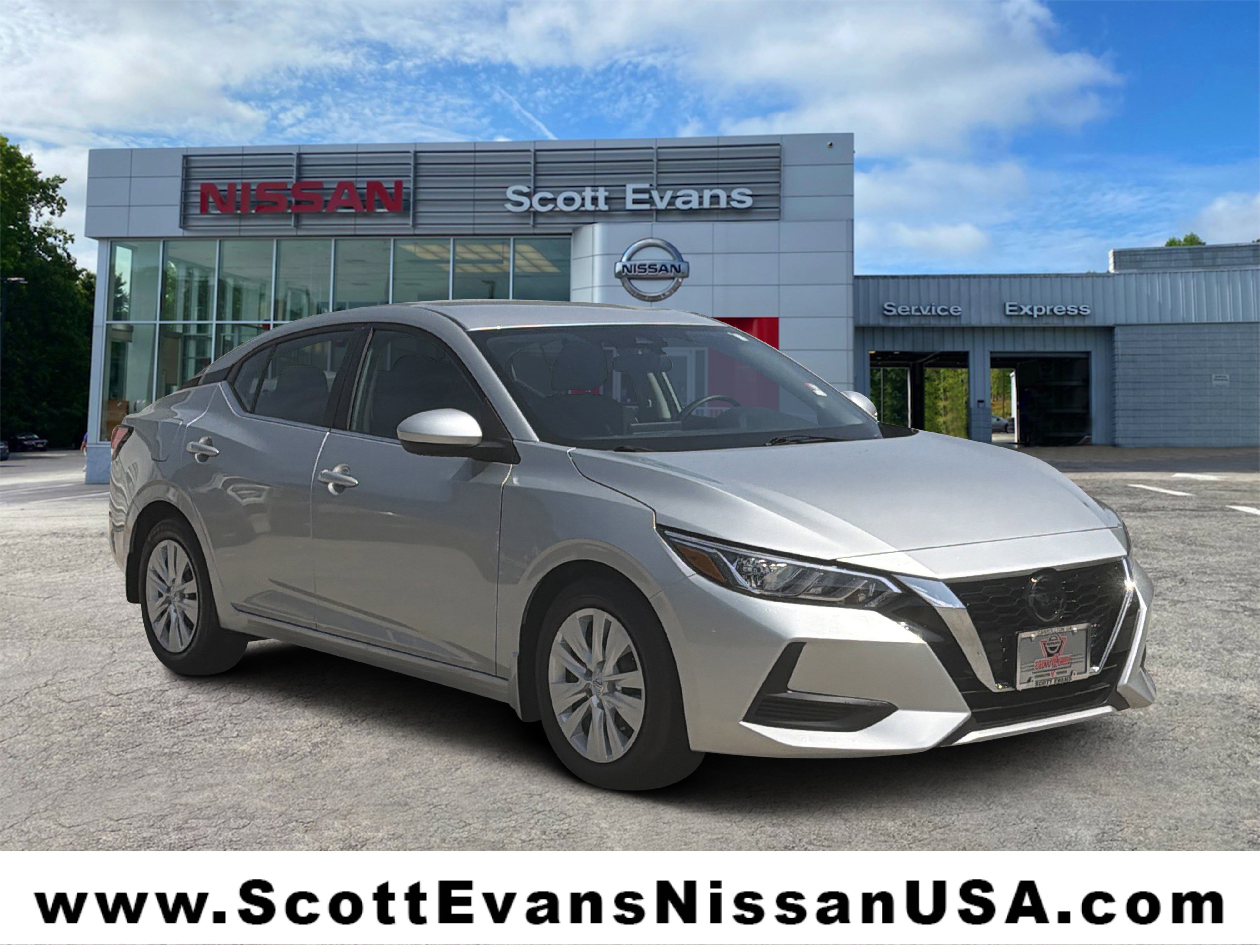 Used 2023 Brilliant Silver Metallic Nissan S image 1
