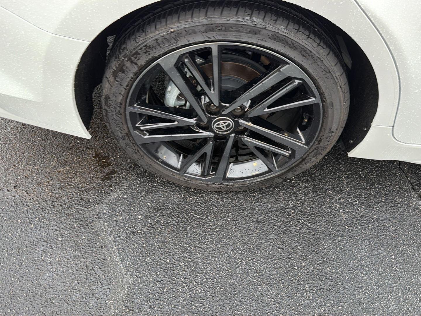 Used 2025 Midnight Black Metallic Toyota XSE image 38
