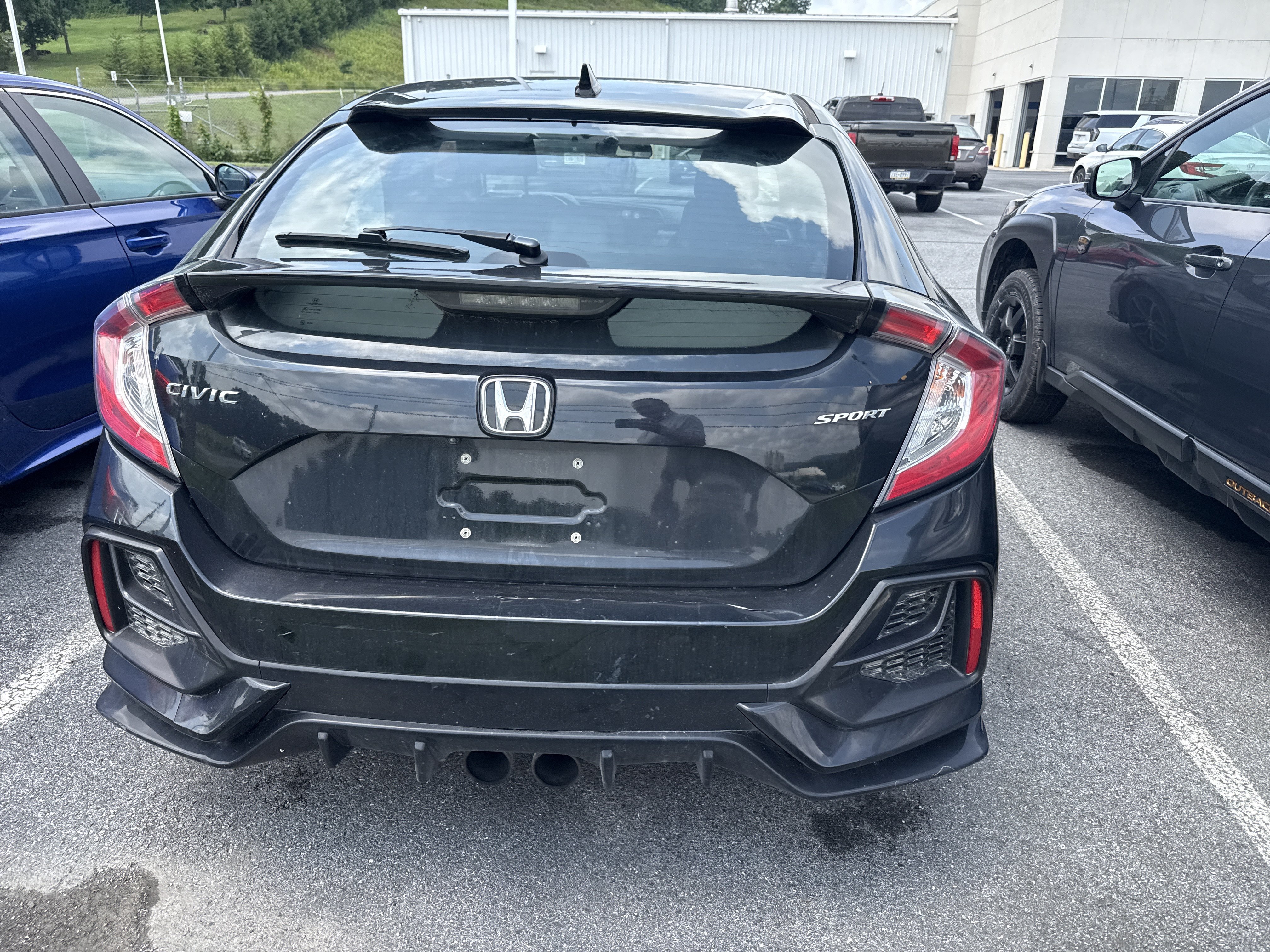 Used 2021 Crystal Black Pearl Honda Sport image 4