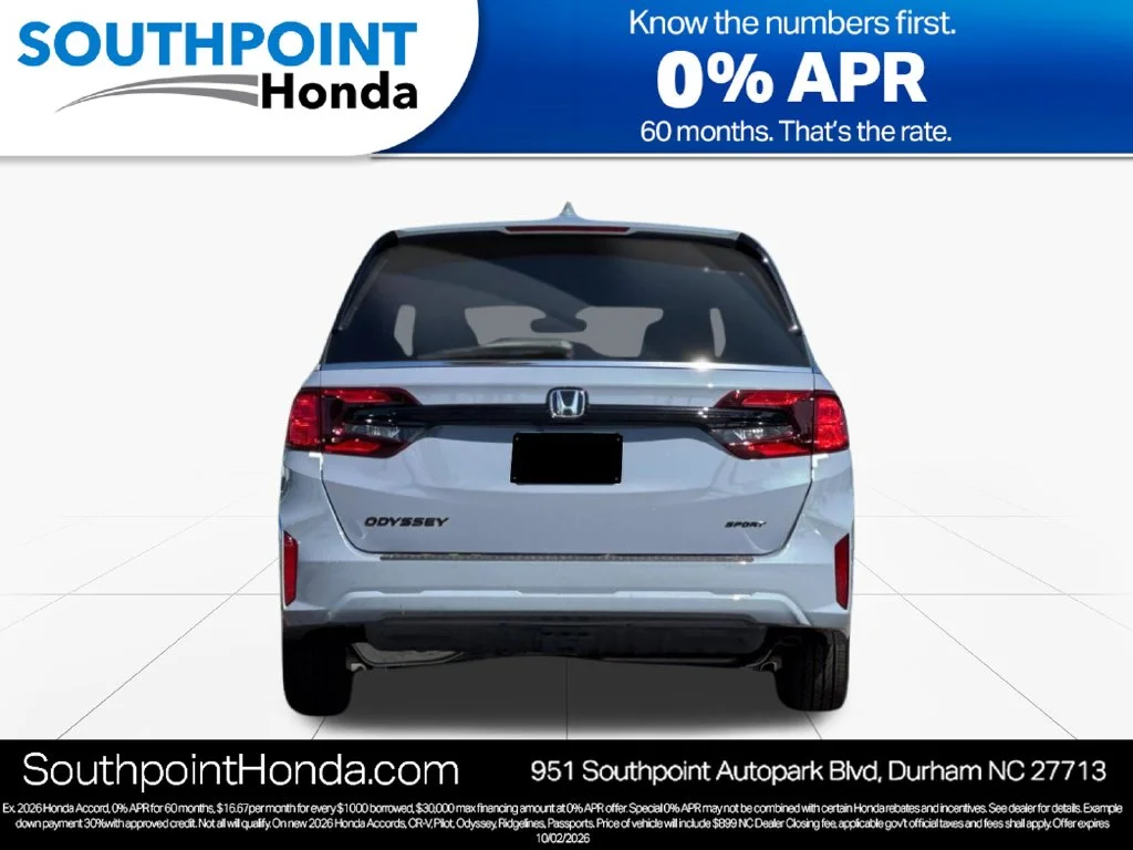 New 2027 Sonic Gray Pearl Honda Sport-L image 5