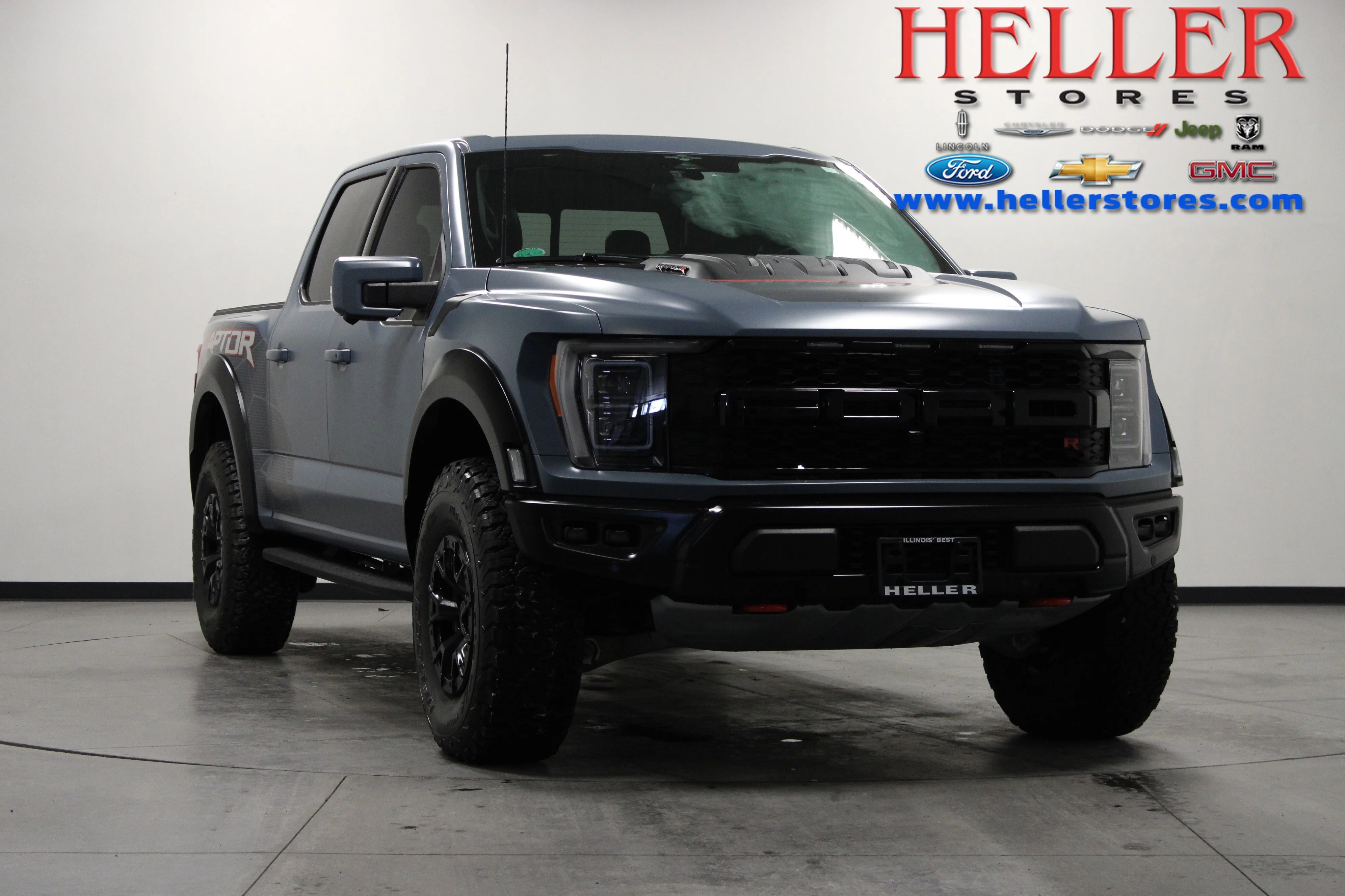 Used 2023 Azure Gray Metallic Ford Raptor image 1