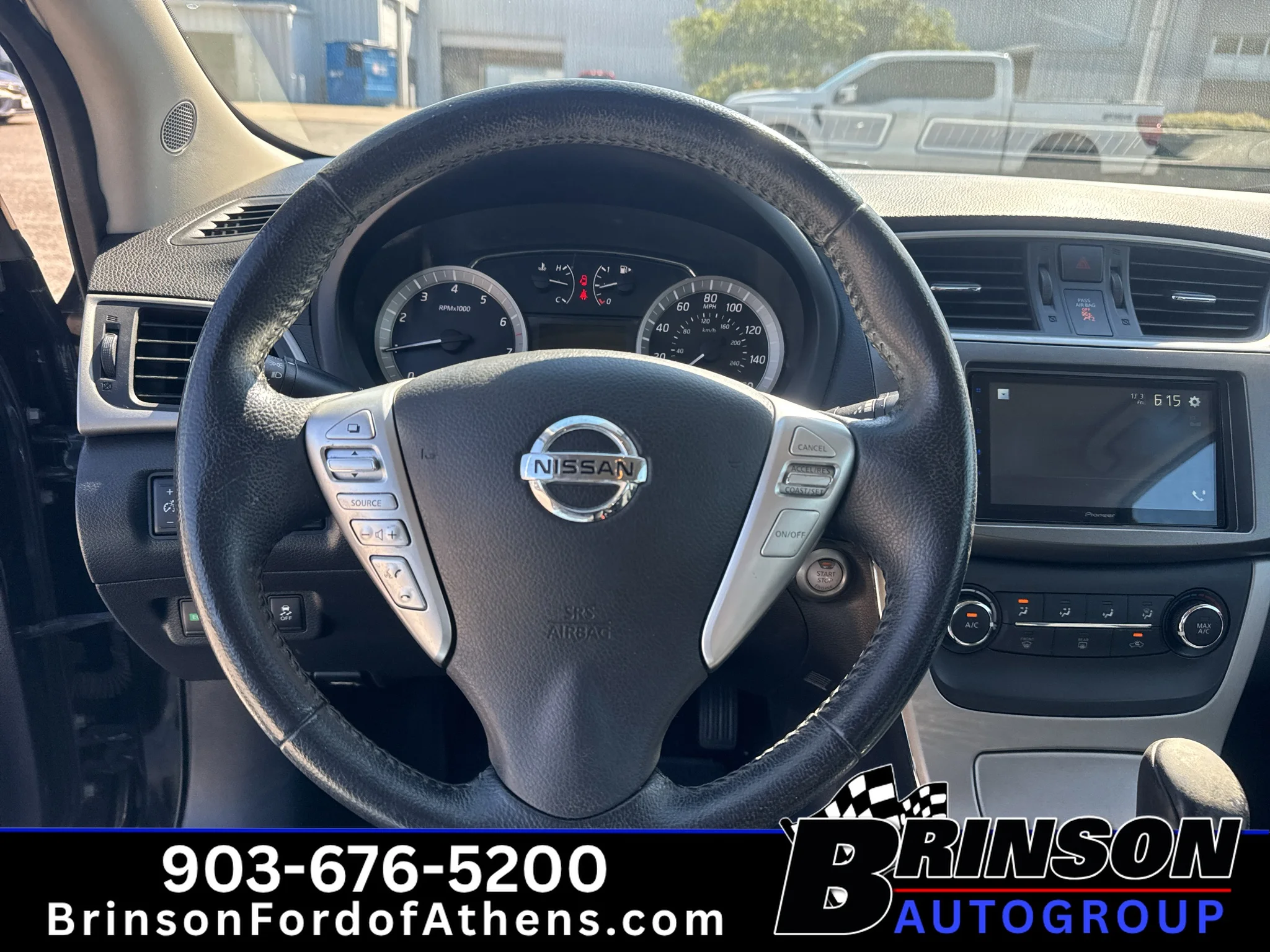 Used 2015 Super Black Nissan SV image 16