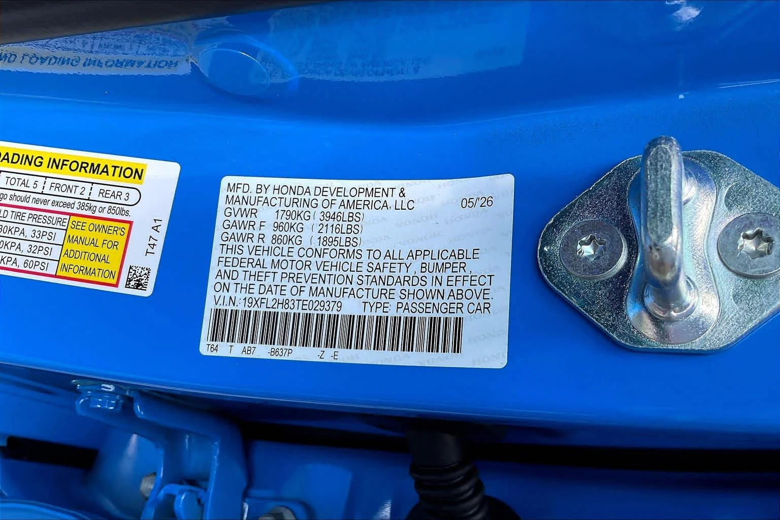 New 2026 Boost Blue Pearl Honda Sport image 19