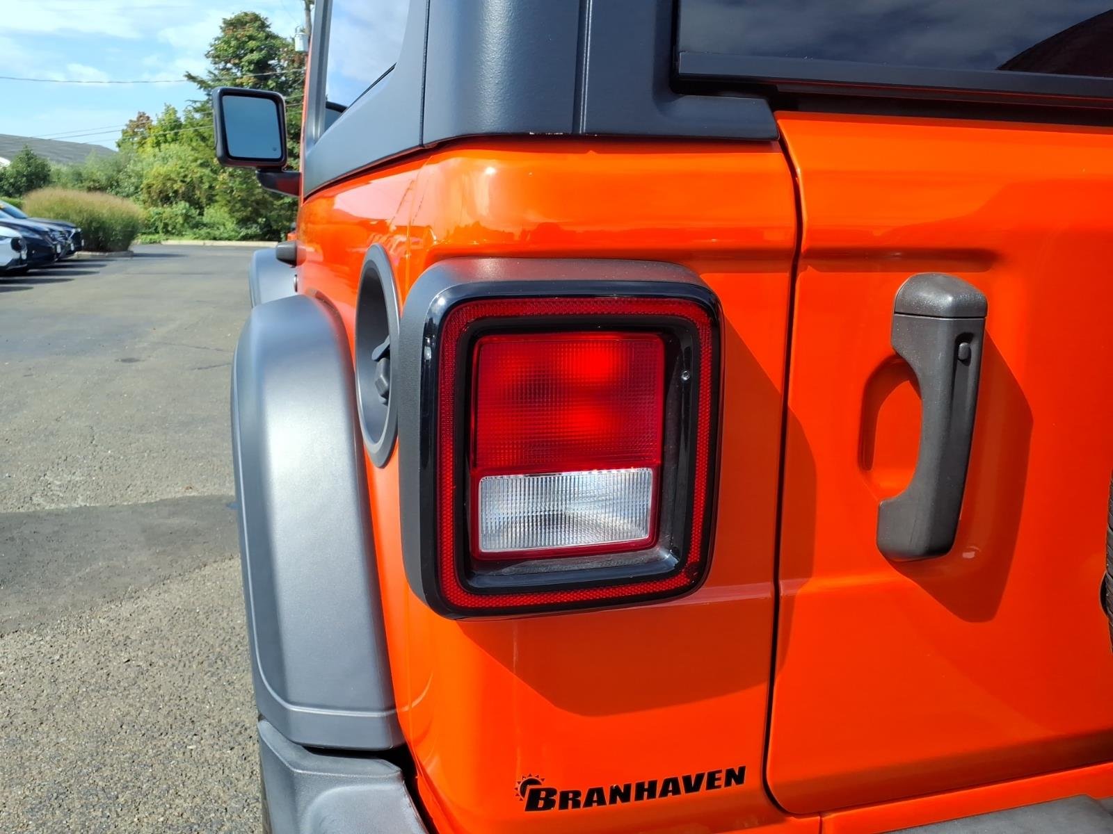 Certified Used 2023 Orange Jeep Sport S image 12