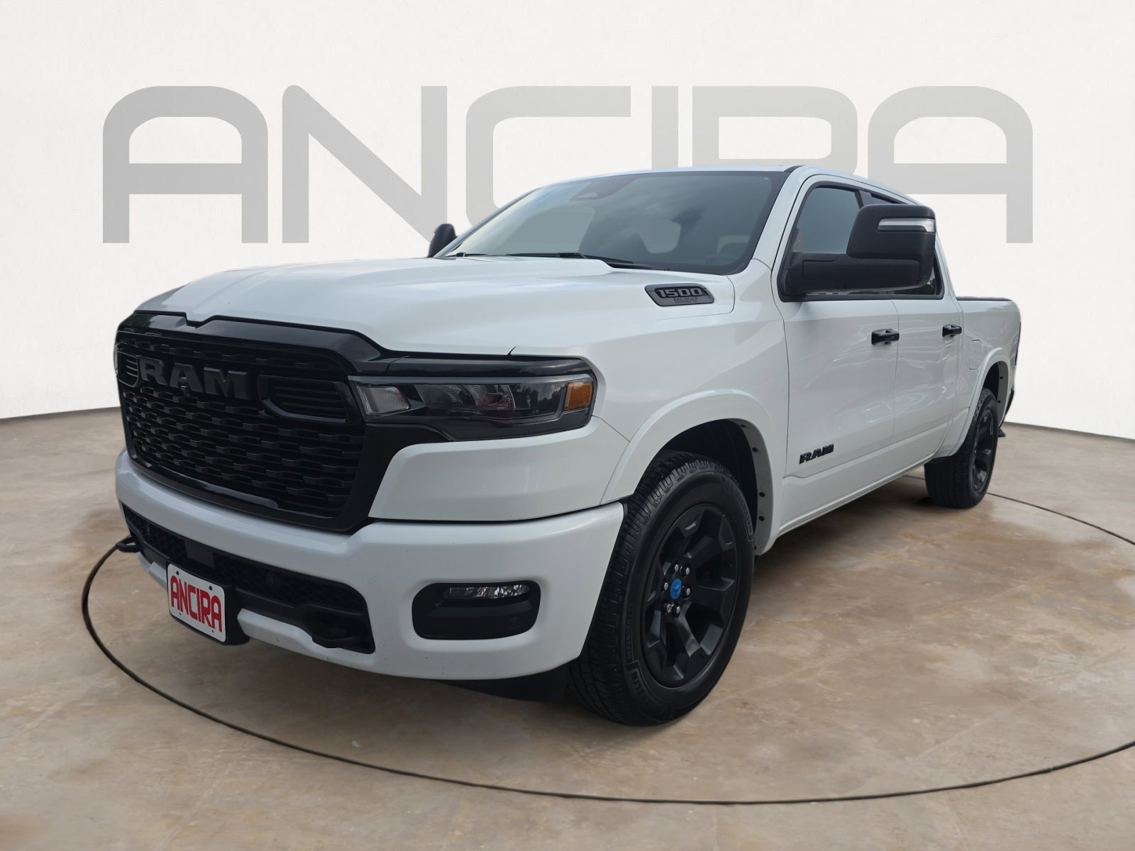 Used 2025 Bright White Clearcoat Ram Lone Star image 6