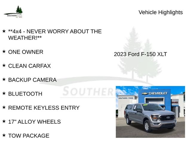 Used 2023 Silver Ford XLT image 10