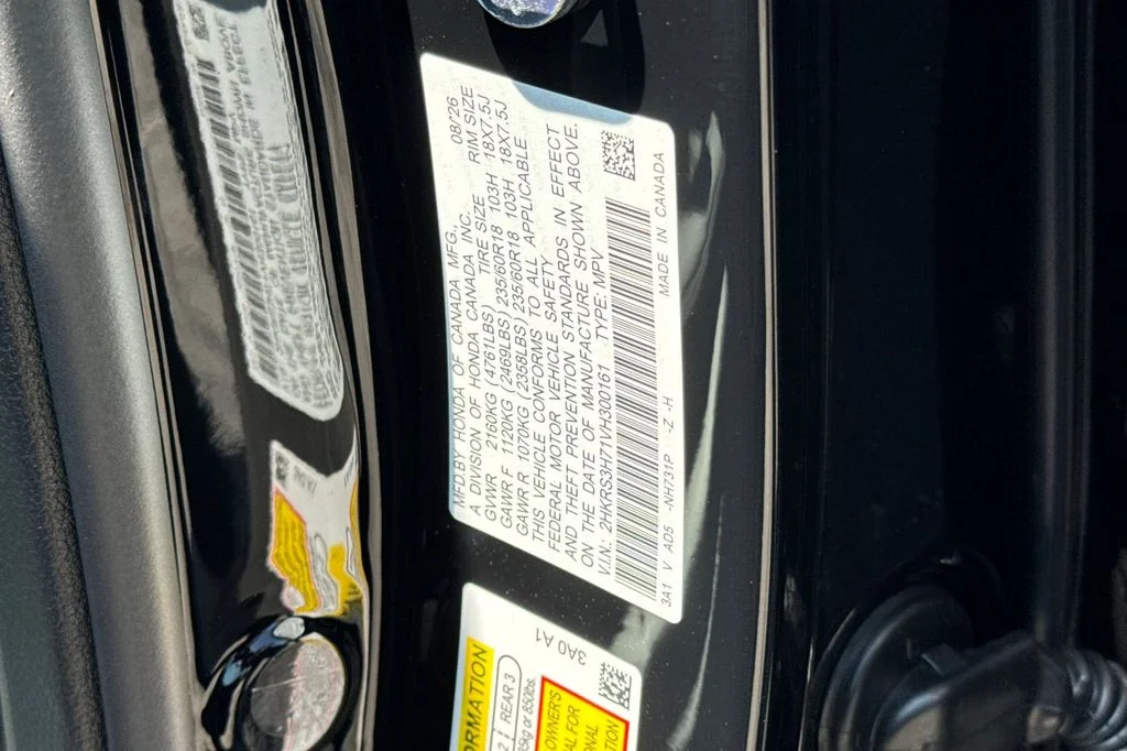 New 2027 Crystal Black Pearl Honda EX-L image 33
