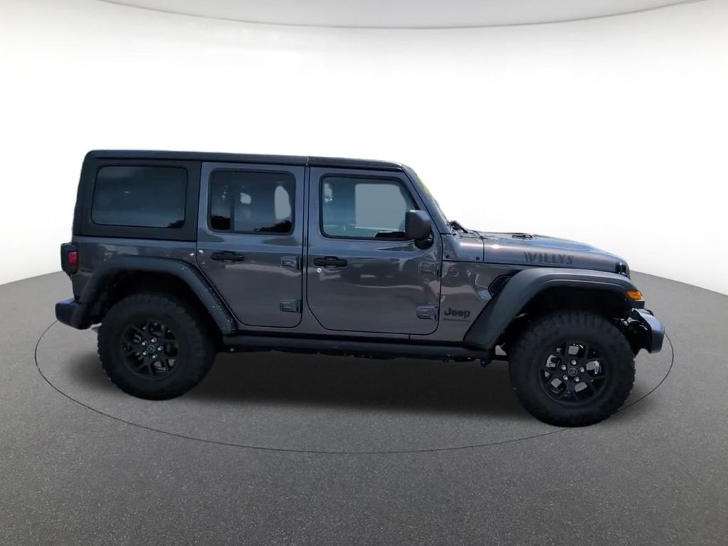 Certified Used 2024 Crystal Metallic Jeep Willys image 4