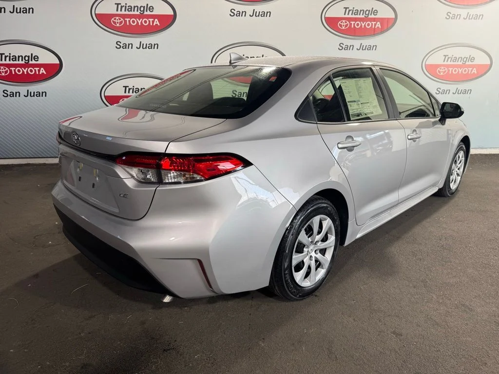 New 2026 Silver Toyota LE image 4