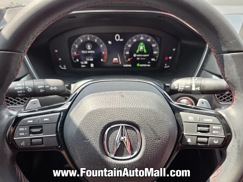 Used 2024 Majestic Black Pearl Acura CVT W/A-SPEC PACKAGE image 18