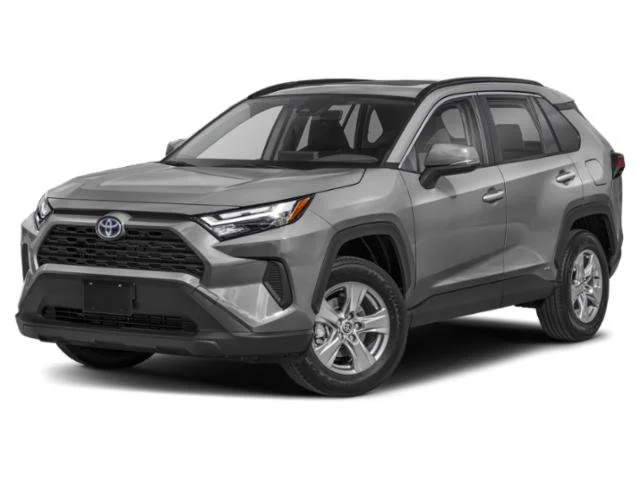 Used 2022 Silver Sky Metallic Toyota Hybrid XLE image 1