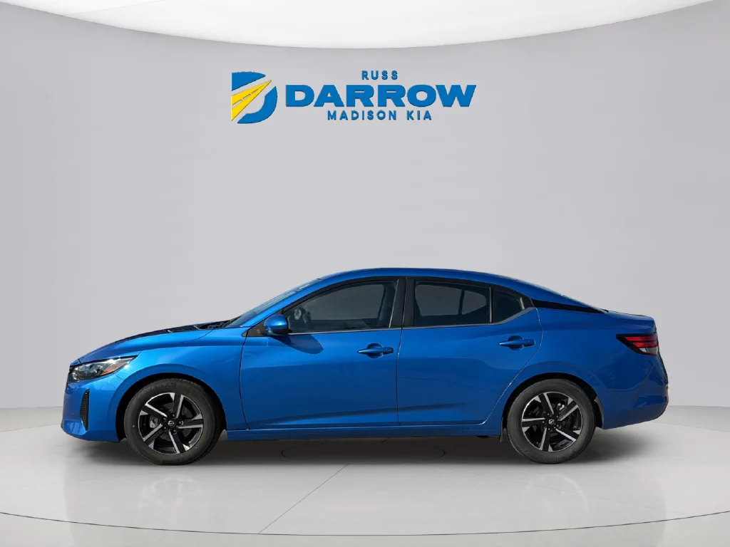 Used 2025 Electric Blue Metallic Nissan SV image 2
