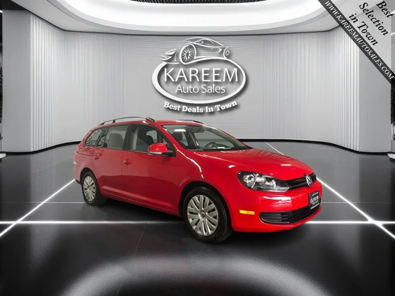 Used 2013 Tornado Red Volkswagen SportWagen SE PZEV image 3
