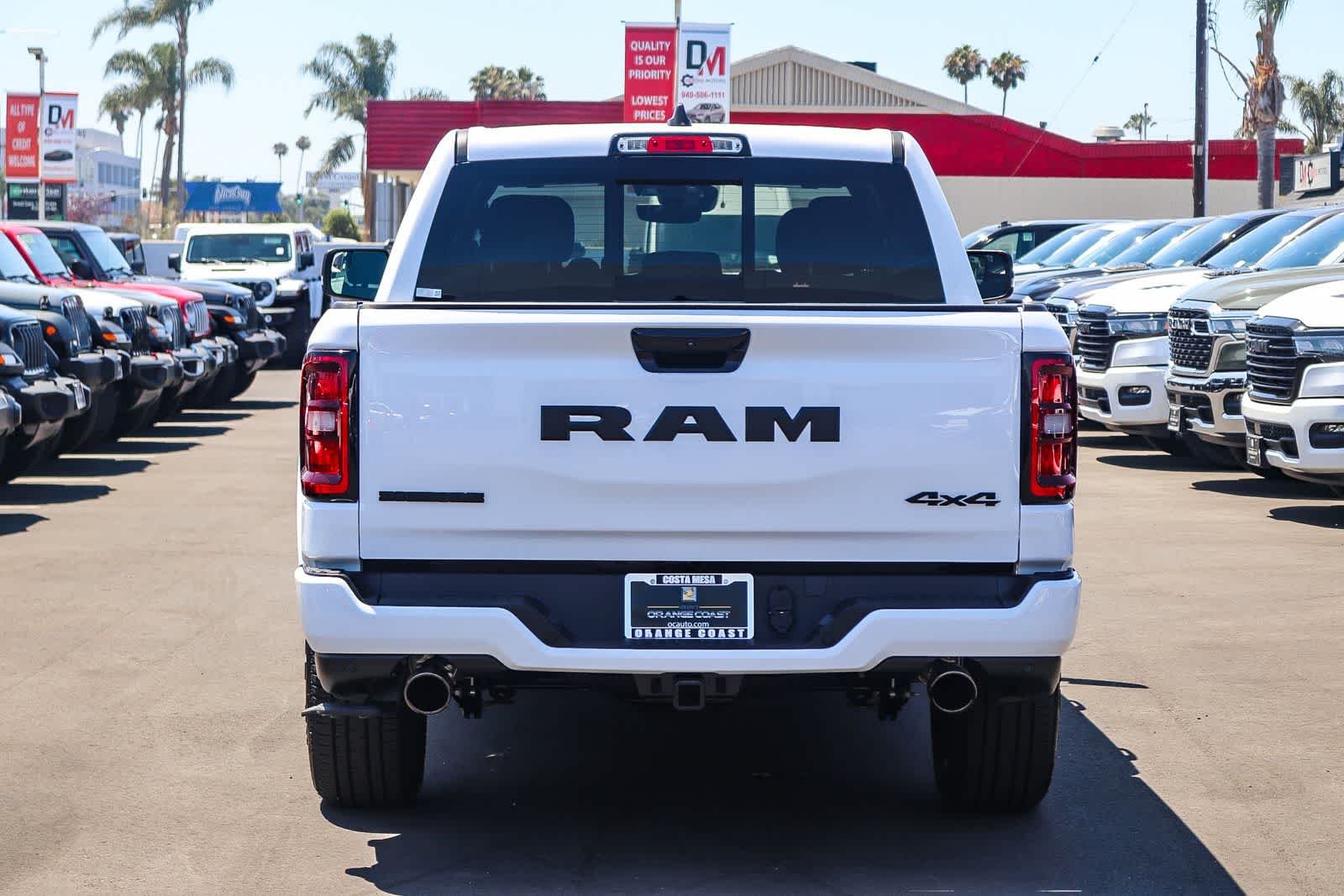 New 2026 Bright White Clear-Coat Exterior Paint RAM Big Horn image 5