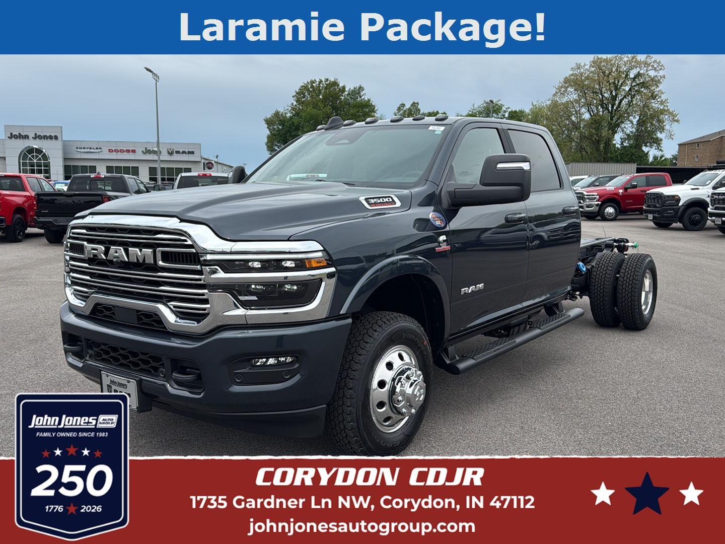 New 2026 Forged Blue Metallic RAM Big Horn image 1