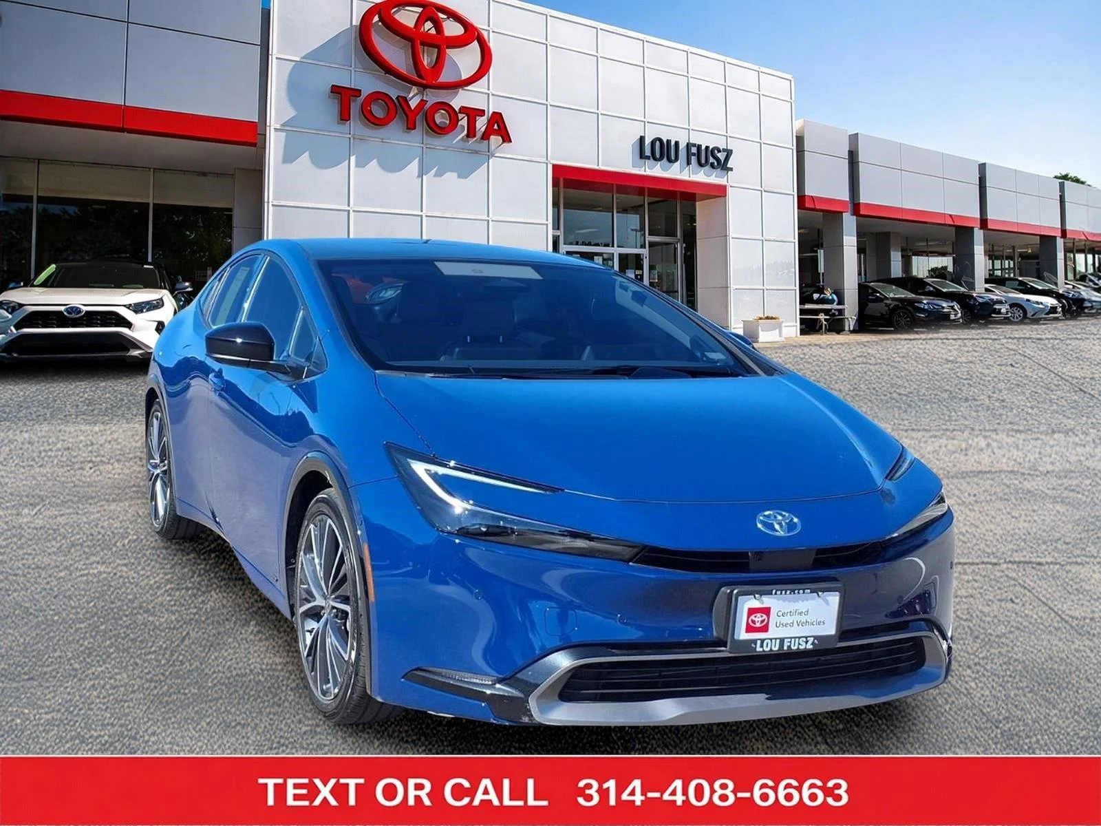 Certified Used 2024 Reservoir Blue Toyota Limited image 1