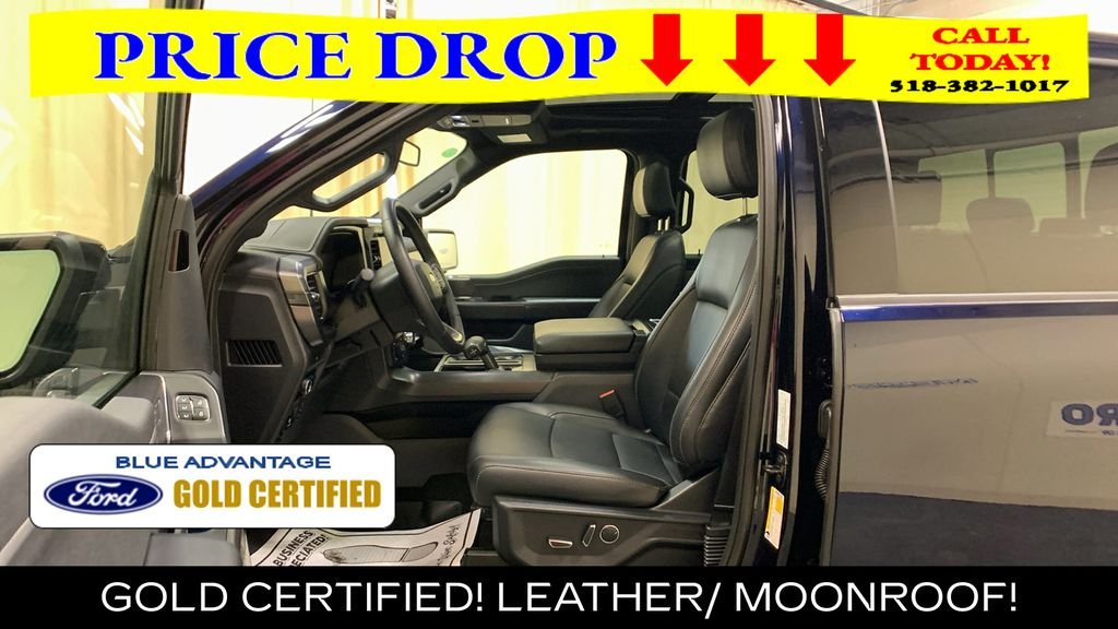 Certified Used 2025 Blue Metallic Ford Lariat image 30
