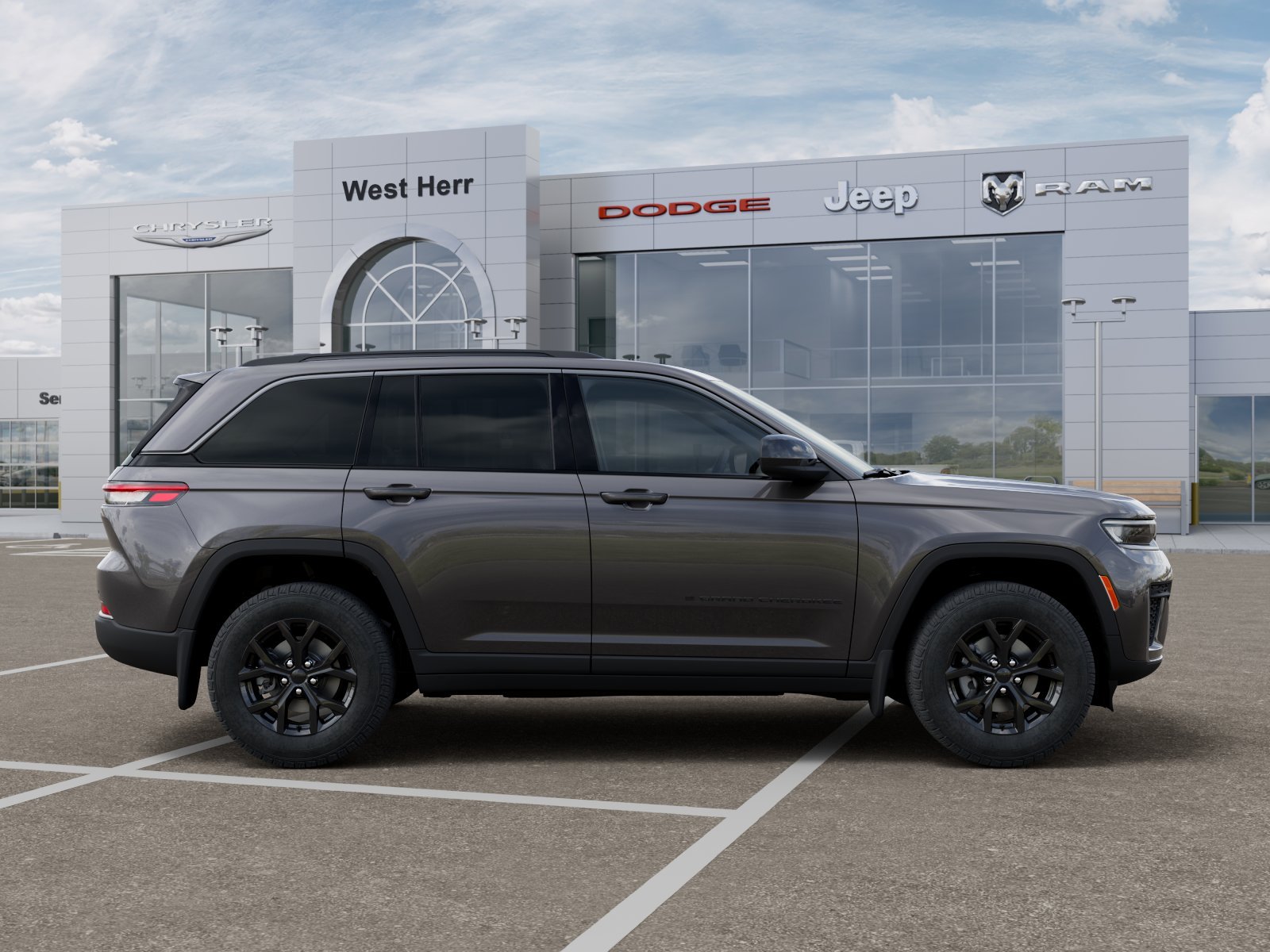 New 2026 Baltic Gray Metallic Clear-Coat Exterior Paint Jeep GRAND CHEROKEE LAREDO ALTITUDE image 47