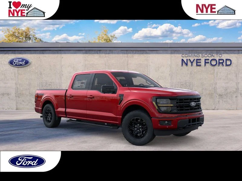 New 2026 Red Ford XLT image 1