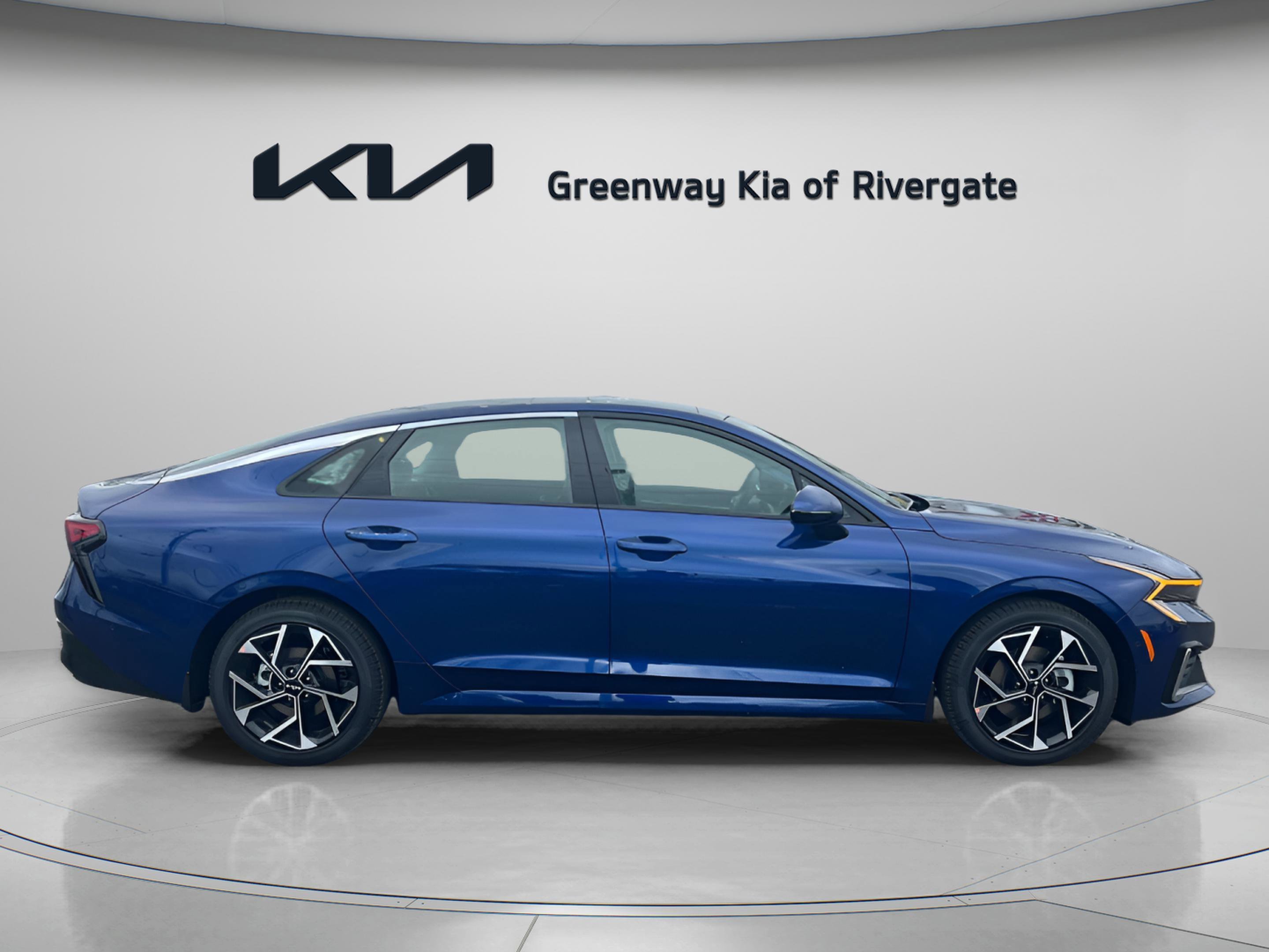 New 2025 Yacht Blue Kia EX image 8