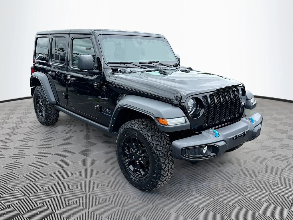 Used 2023 Black Jeep Willys 4xe image 4