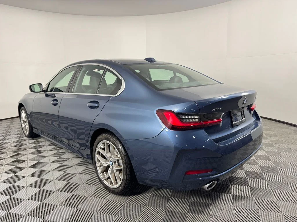 Certified Used 2025 Arctic Race Blue metallic BMW 330i xDrive image 7