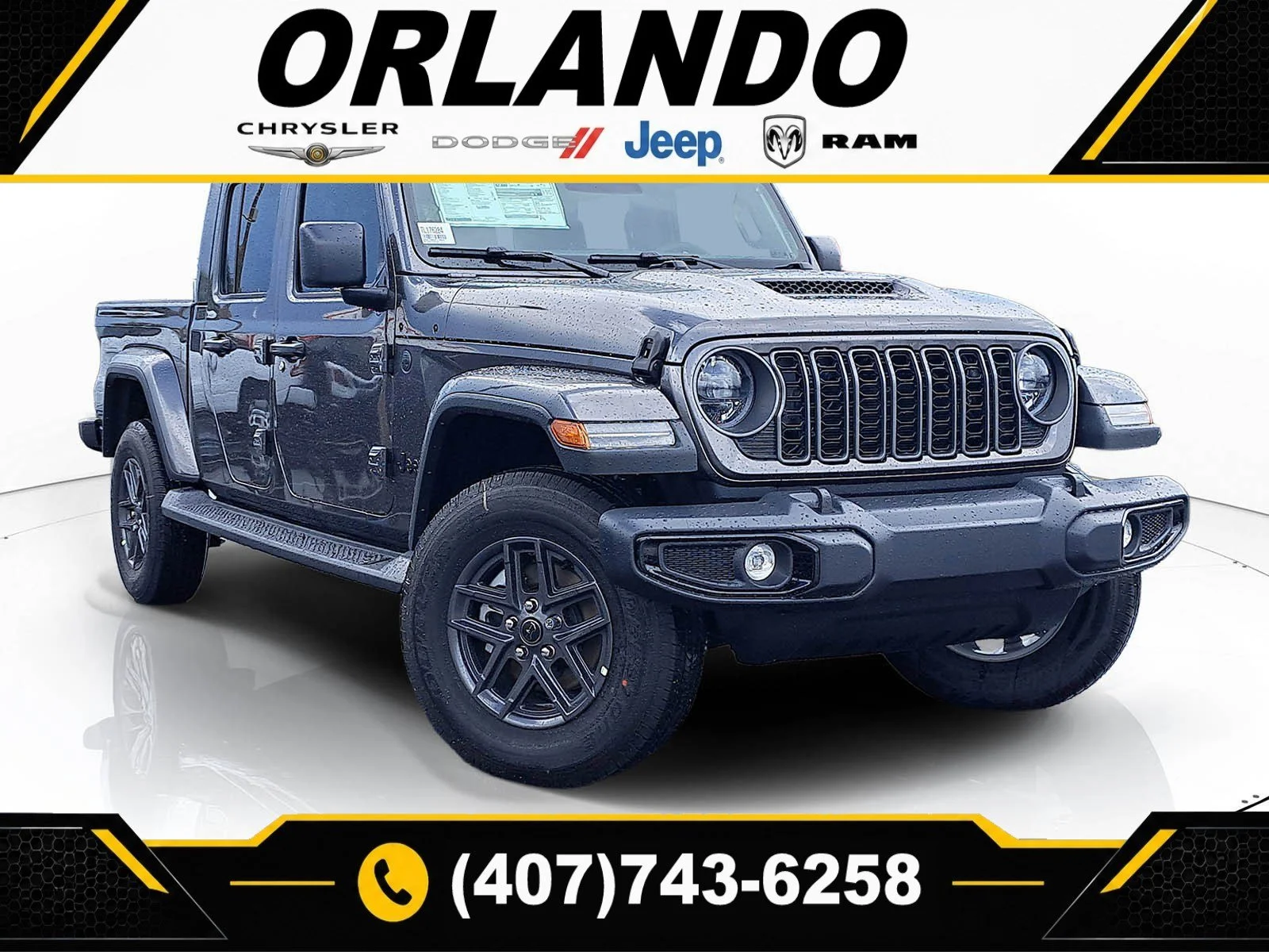 New 2026 Granite Crystal Metallic Clearcoat Jeep Sport S image 1