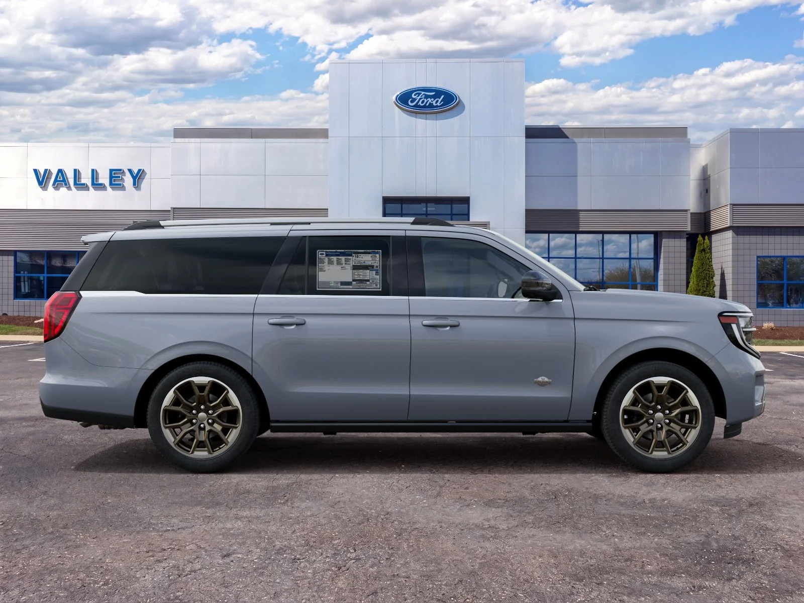 New 2027 Glacier Gray Metallic Tri-Coat Ford MAX King Ranch® image 8