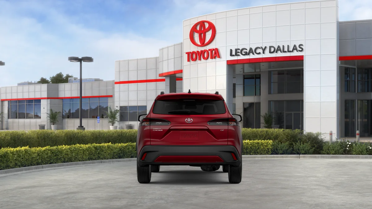 New 2026 Soul Red Crystal Toyota LE image 9