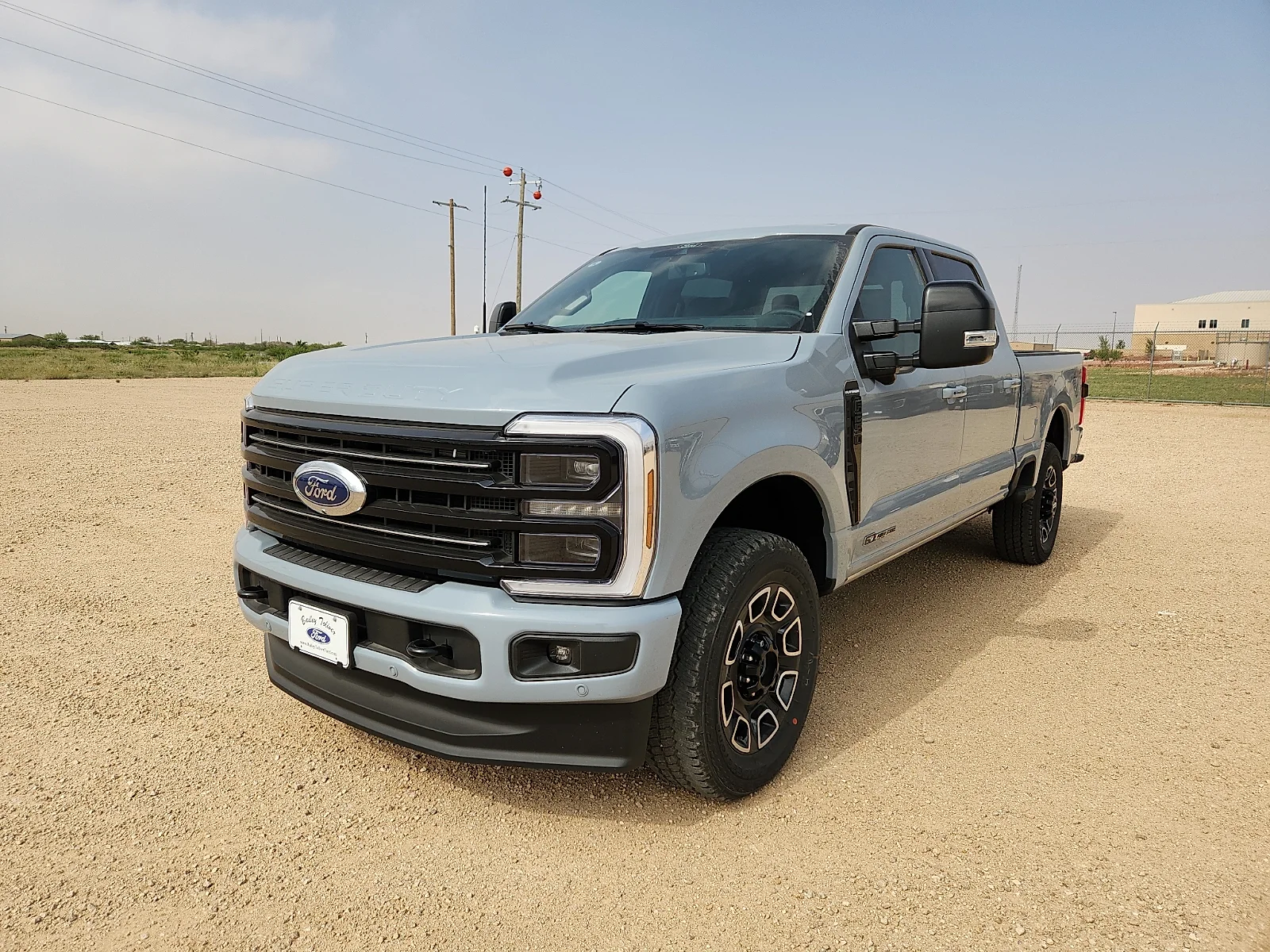 New 2026 Glacier Gray Metallic Tri-Coat Ford F-250® Platinum® image 3
