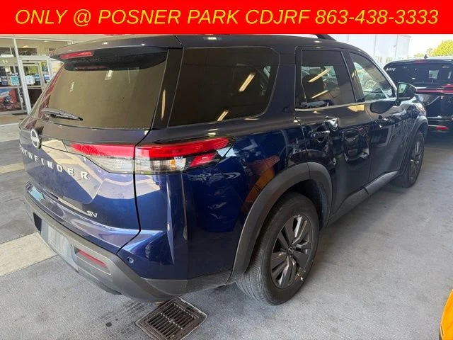 Used 2024 Blue Nissan SV image 3