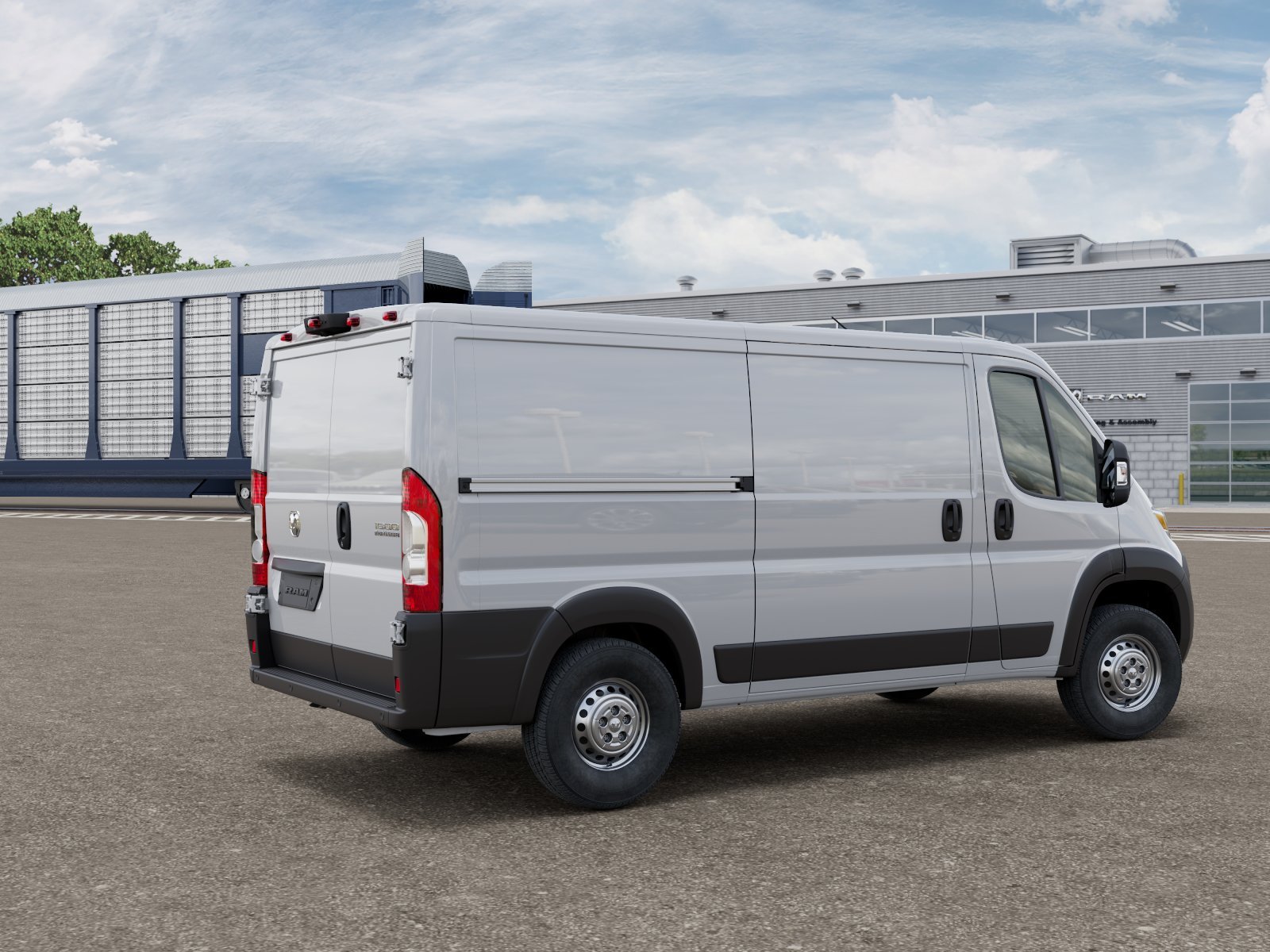 New 2026 Bright White Clearcoat RAM TRADESMAN image 5