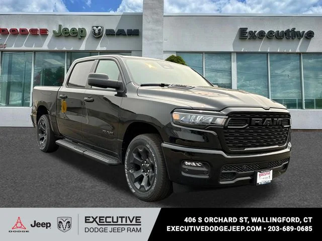 New 2026 Diamond Black Crystal Pearlcoat RAM Express image 5