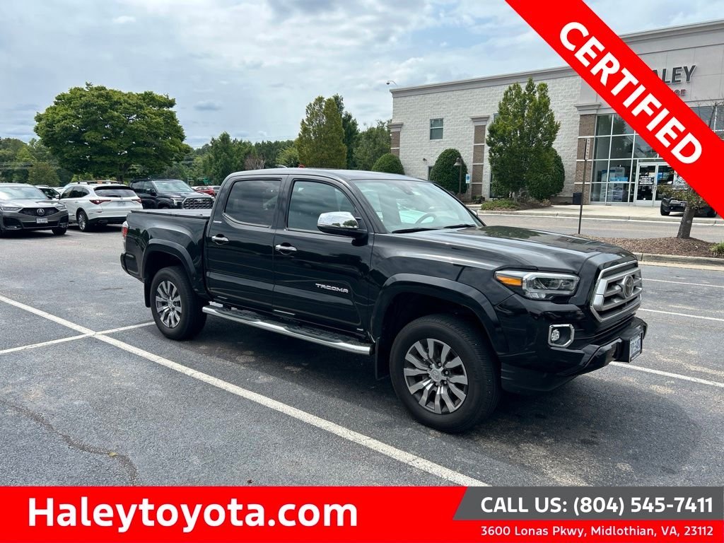 Certified Used 2023 Black Toyota Limited image 1