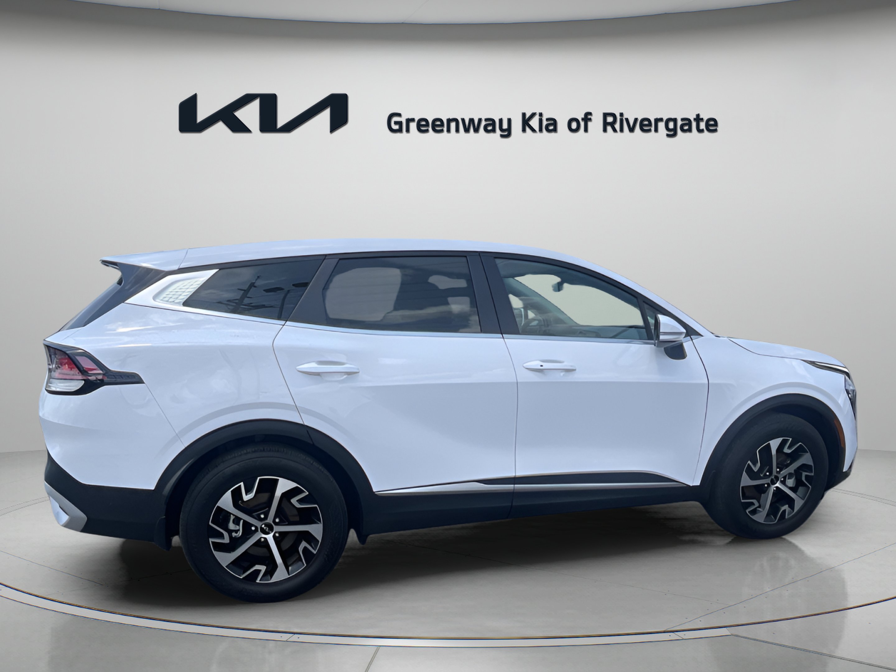 Used 2025 Glacial White Pearl Kia EX image 8