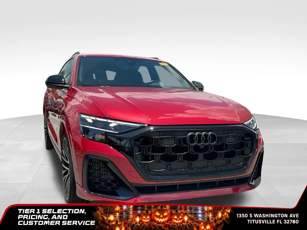 Used 2025 Red Audi 4.0T Premium Plus image 14