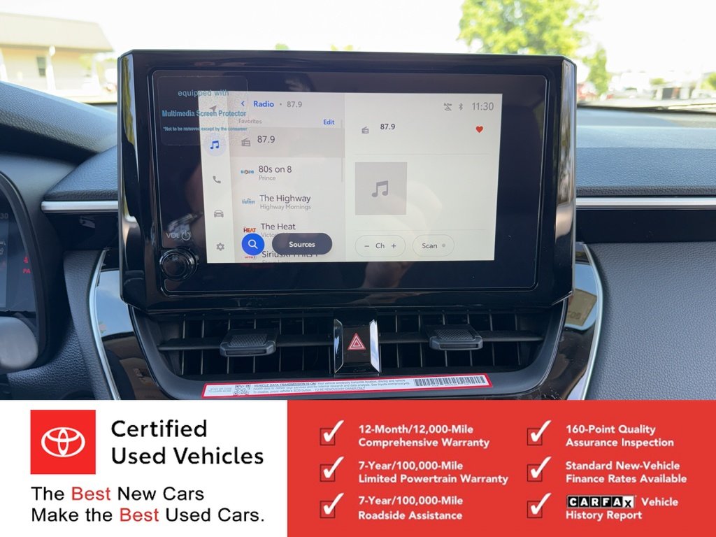Certified Used 2026 Cavalry Blue Toyota LE image 24